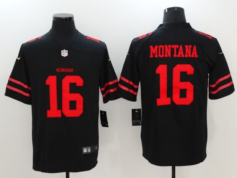 San Francisco 49ers Black NFL Jersey