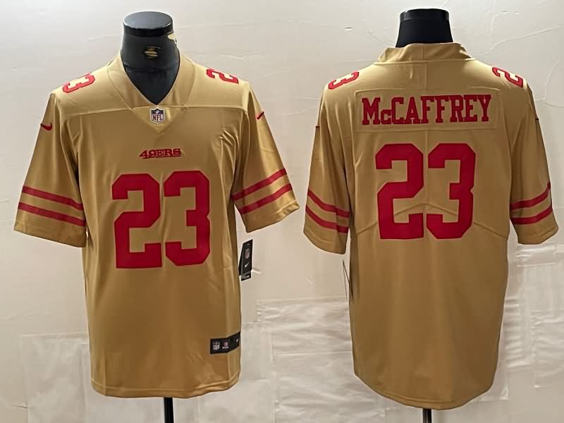 San Francisco 49ers Gold Inverted Legend NFL Jersey