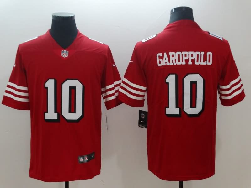 San Francisco 49ers Red NFL Jersey 02