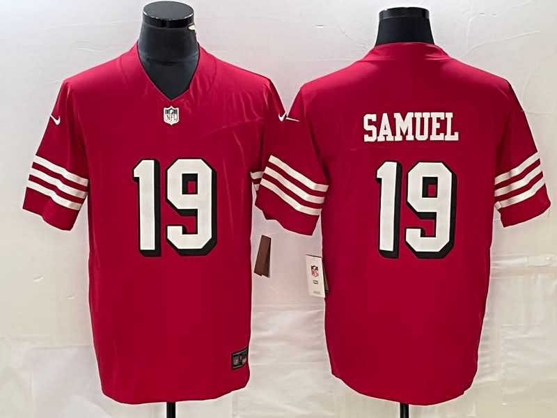 San Francisco 49ers Red NFL Jersey 02