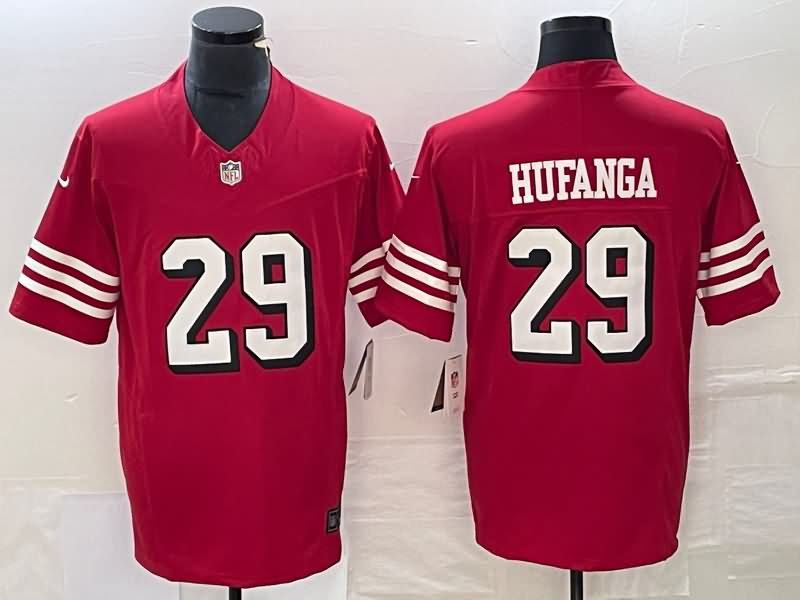 San Francisco 49ers Red NFL Jersey 02