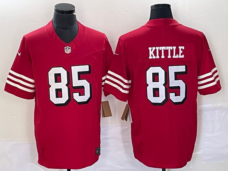 San Francisco 49ers Red NFL Jersey 02