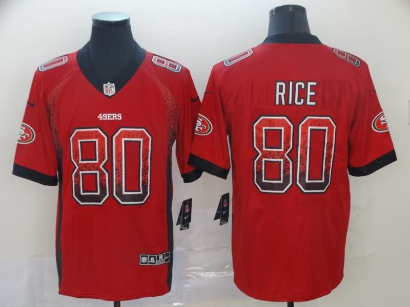 San Francisco 49ers Red NFL Jersey 05