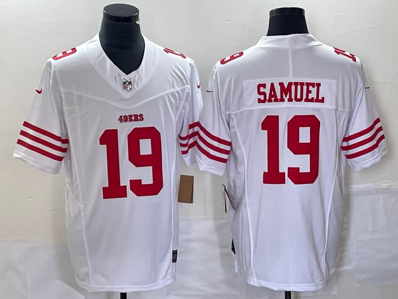 San Francisco 49ers White NFL Jersey 07