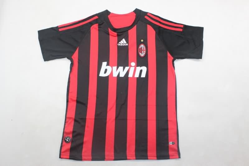 Kids AC Milan Soccer Jersey Home Replica 2008/09