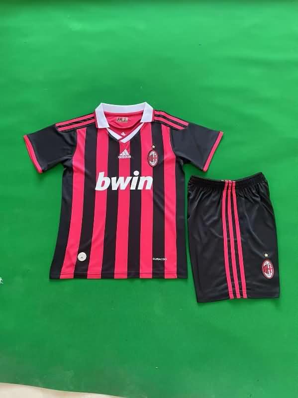 Kids AC Milan Soccer Jersey Home Replica 2009/10