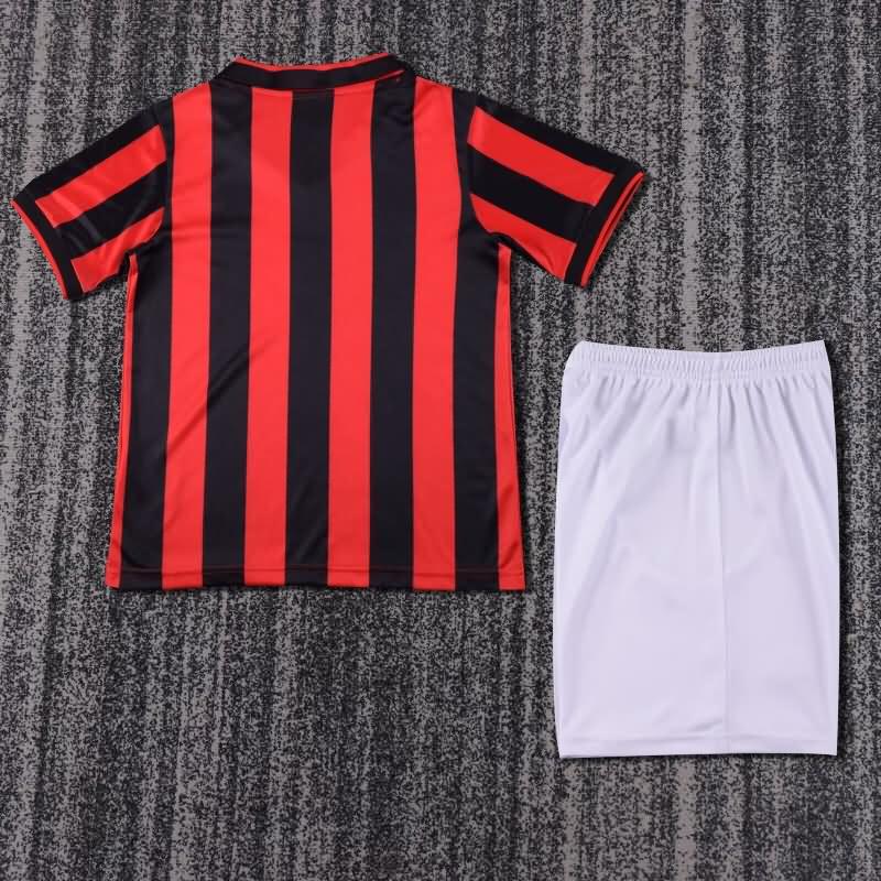 Kids AC Milan Soccer Jersey Home Replica 1990/91