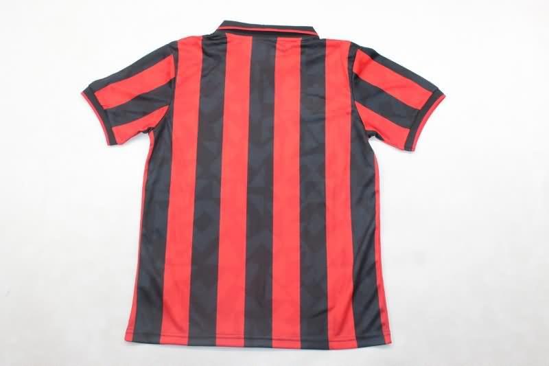 Kids AC Milan Soccer Jersey Home Replica 1993/94