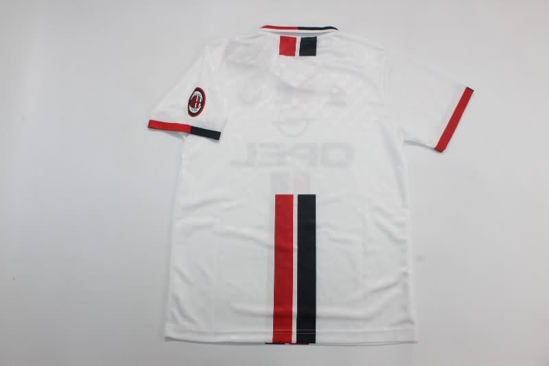 Kids AC Milan Soccer Jersey Away Replica 1996/97