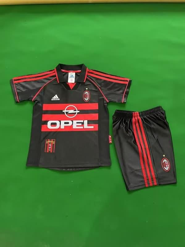 Kids AC Milan Soccer Jersey Third Replica 1998/99