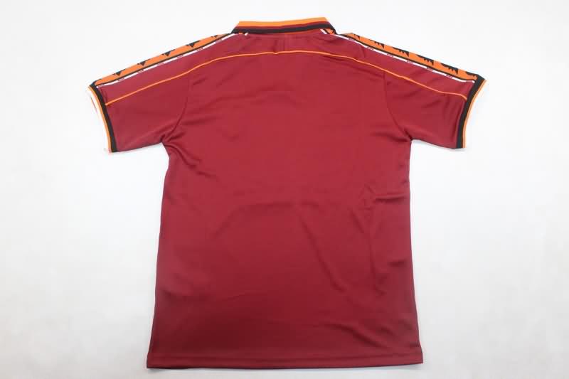 Kids AS Roma Soccer Jersey Home Replica 1998/99