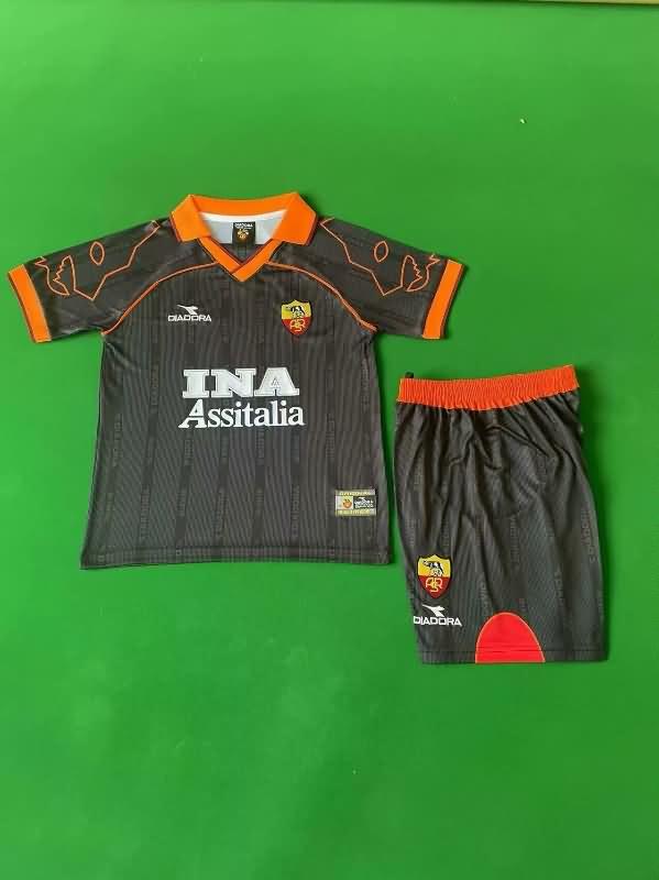 Kids AS Roma Soccer Jersey Third Replica 1999/00