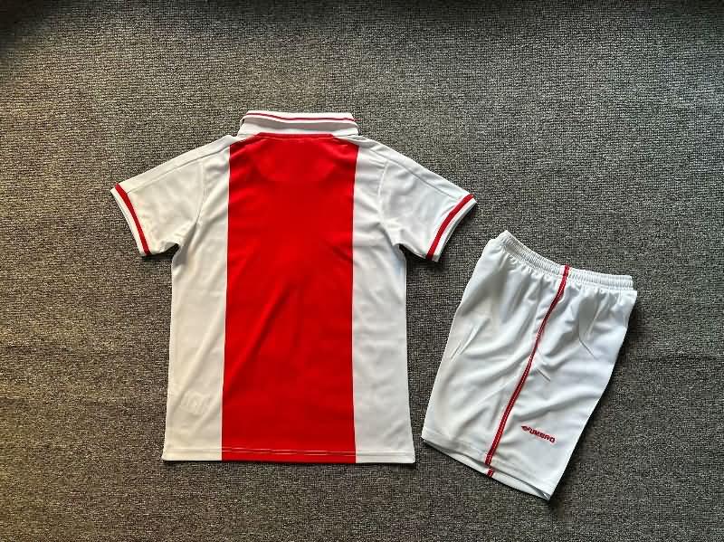 Kids Ajax Soccer Jersey Home Replica 1998/99