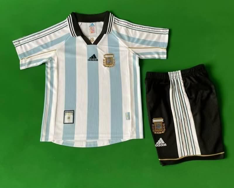 Kids Argentina Soccer Jersey Home Replica 1998