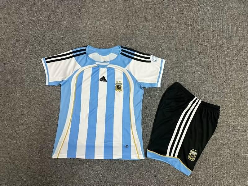 Kids Argentina Soccer Jersey Home Replica 2006