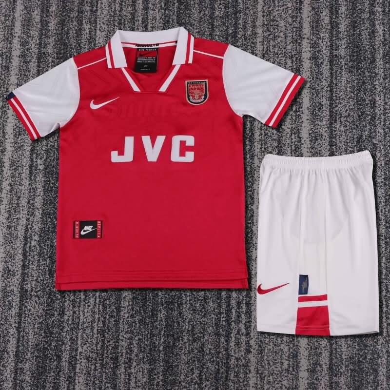 Kids Arsenal Soccer Jersey Home Replica 1996/98