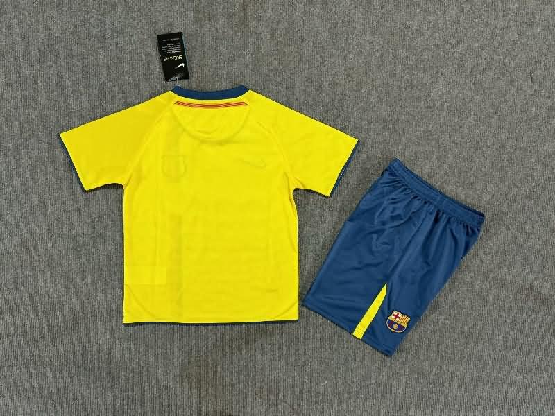 Kids Barcelona Soccer Jersey Away Replica 2008/09