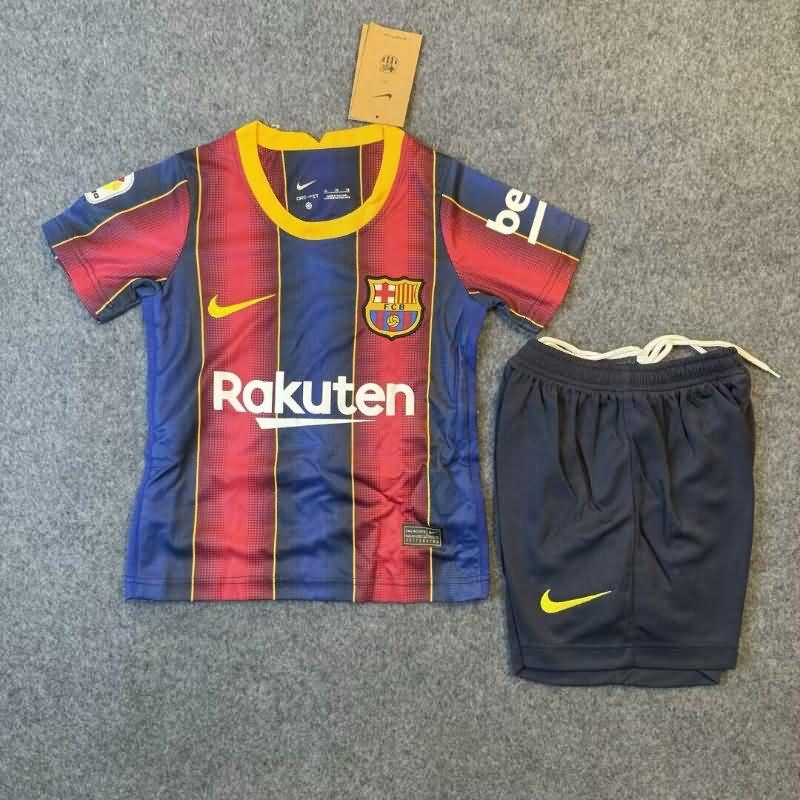 Kids Barcelona Soccer Jersey Home Replica 2020/21