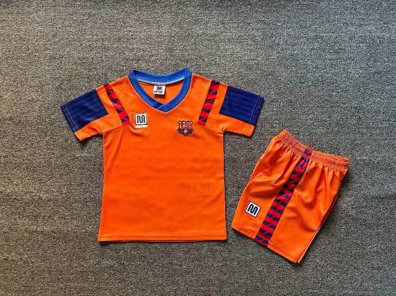 Kids Barcelona Soccer Jersey Away Replica 1991/92