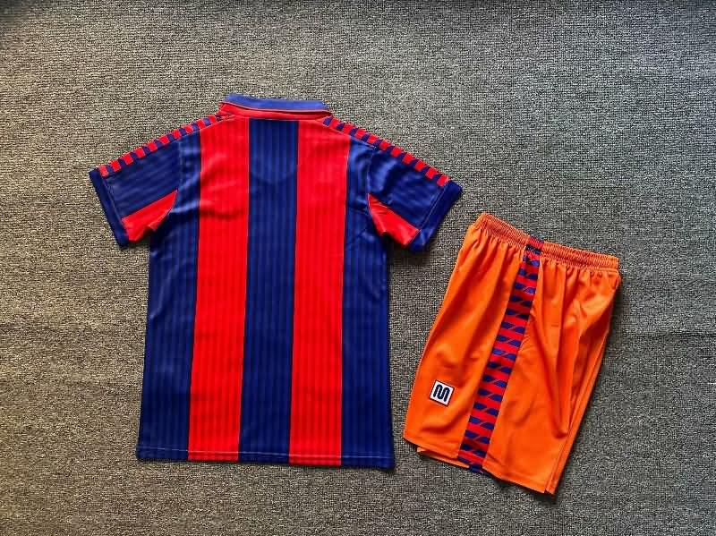 Kids Barcelona Soccer Jersey Home Replica 1991/92