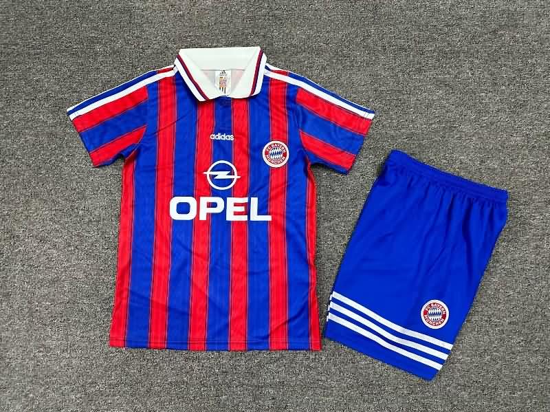Kids Bayern Munich Soccer Jersey Home Replica 1995/97