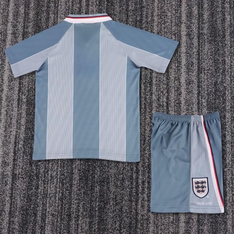 Kids England Soccer Jersey Away Replica 1996