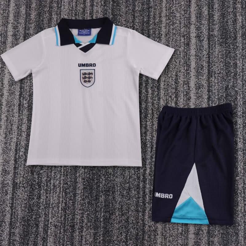 Kids England Soccer Jersey Home Replica 1996