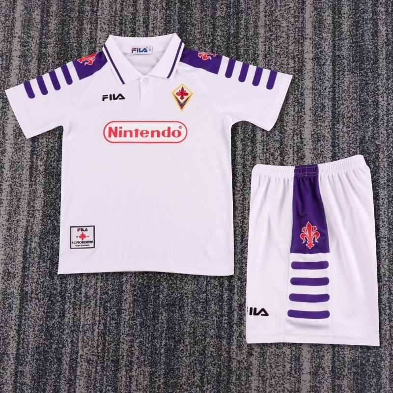 Kids Fiorentina Soccer Jersey Away Replica 1998/99