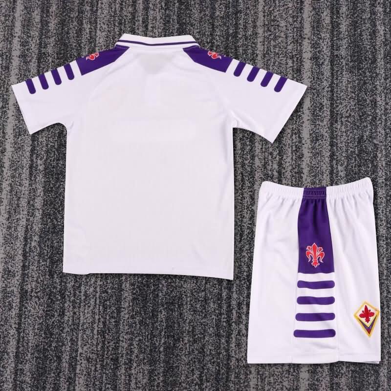 Kids Fiorentina Soccer Jersey Away Replica 1998/99