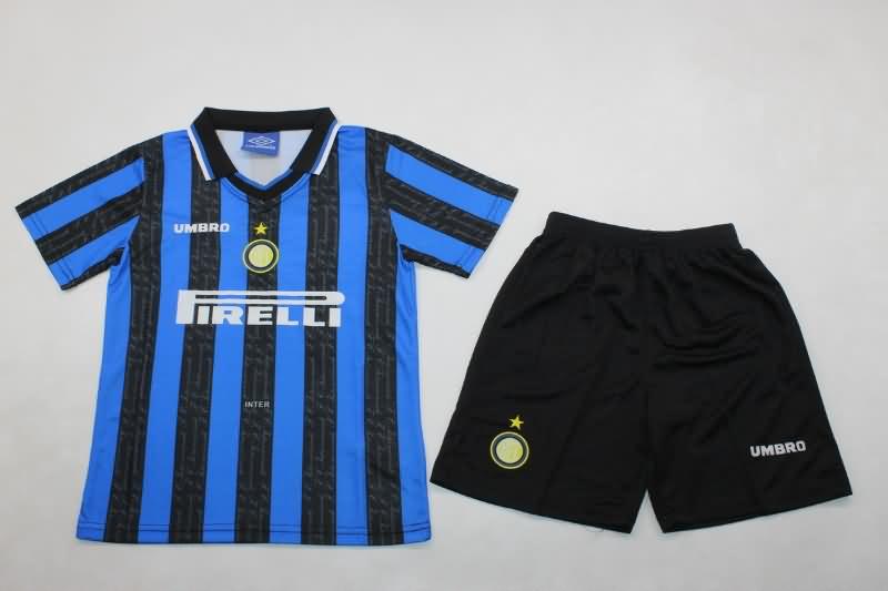 Kids Inter Milan Soccer Jersey Home Replica 1997/98