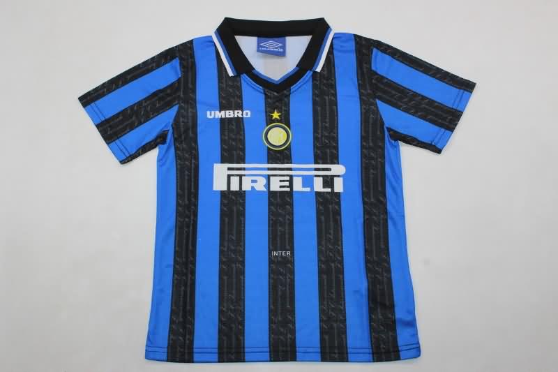 Kids Inter Milan Soccer Jersey Home Replica 1997/98