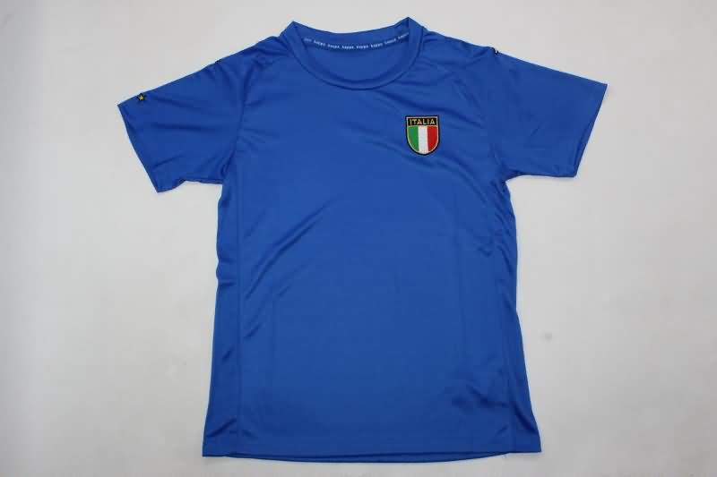 Kids Italy Soccer Jersey Home Replica 2000