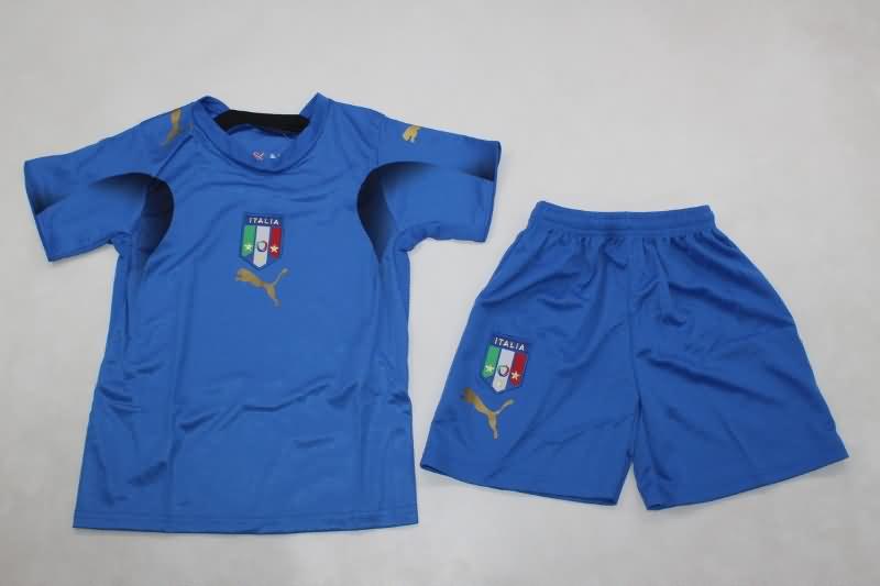 Kids Italy Soccer Jersey Home Replica 2006