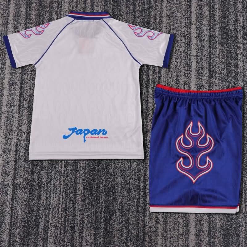 Kids Japan Soccer Jersey Away Replica 1998