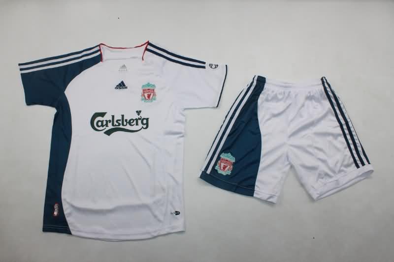 Kids Liverpool Soccer Jersey Away Replica 2006/07