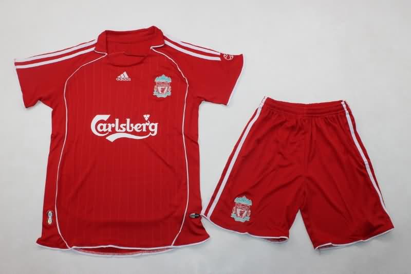 Kids Liverpool Soccer Jersey Home Replica 2006/08