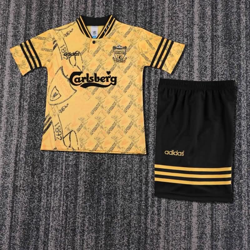 Kids Liverpool Soccer Jersey Away Replica 1994/96