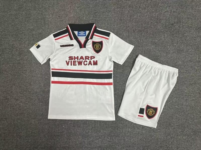 Kids Manchester United Soccer Jersey Away Replica 1997/99