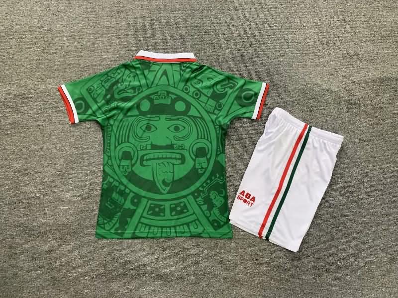 Kids Mexico Soccer Jersey Home Replica 1998