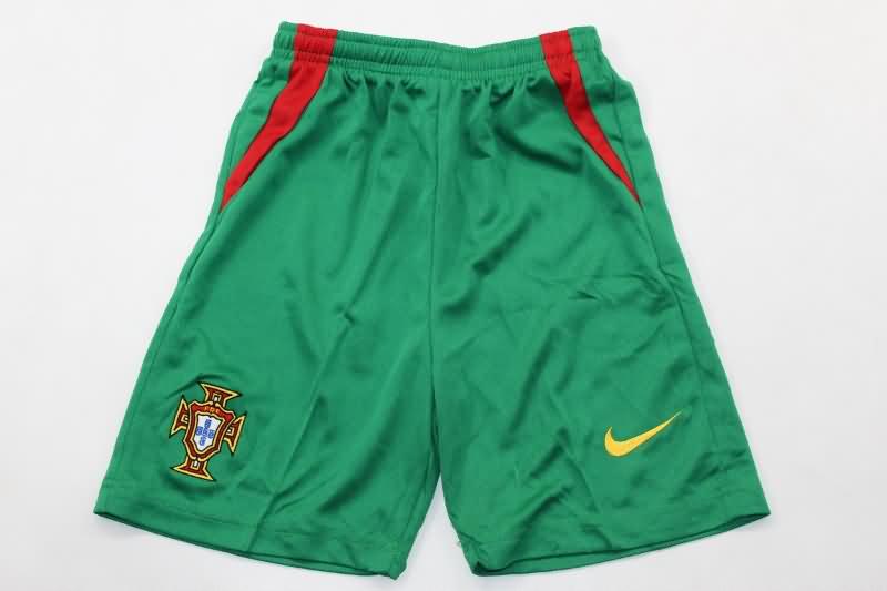 Kids Portugal Soccer Jersey Home Replica 2004