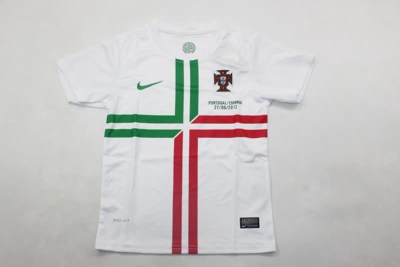 Kids Portugal Soccer Jersey Away Replica 2012