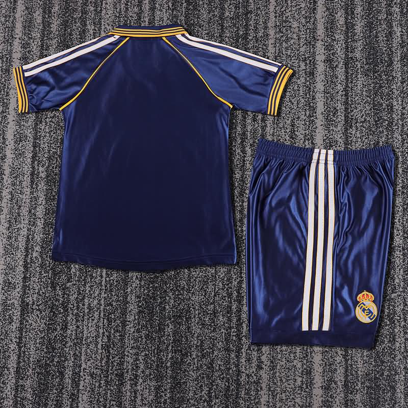 Kids Real Madrid Soccer Jersey Third Replica 1998/99