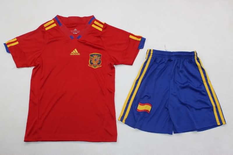 Kids Spain Soccer Jersey Home Replica 2010