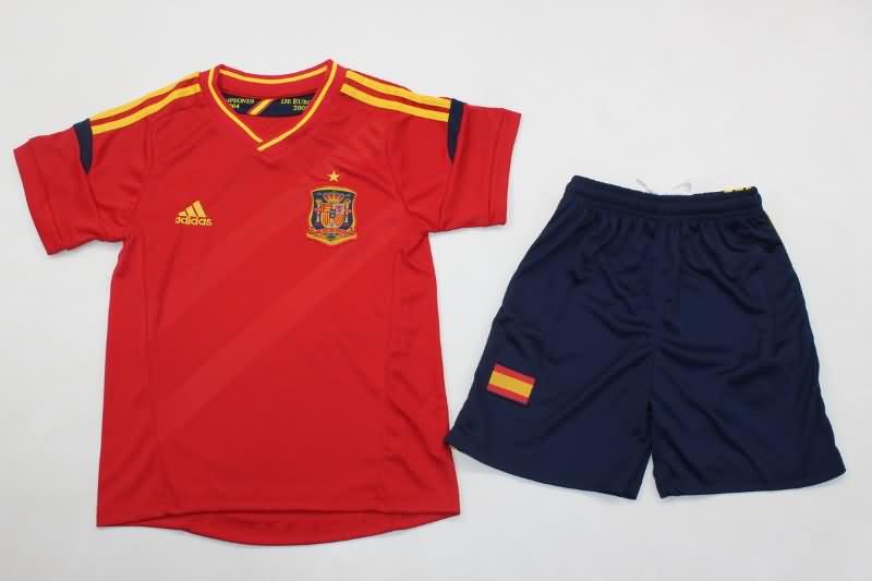 Kids Spain Soccer Jersey Home Replica 2012