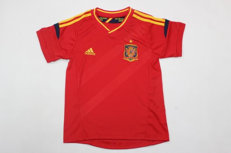 Kids Spain Soccer Jersey Home Replica 2012