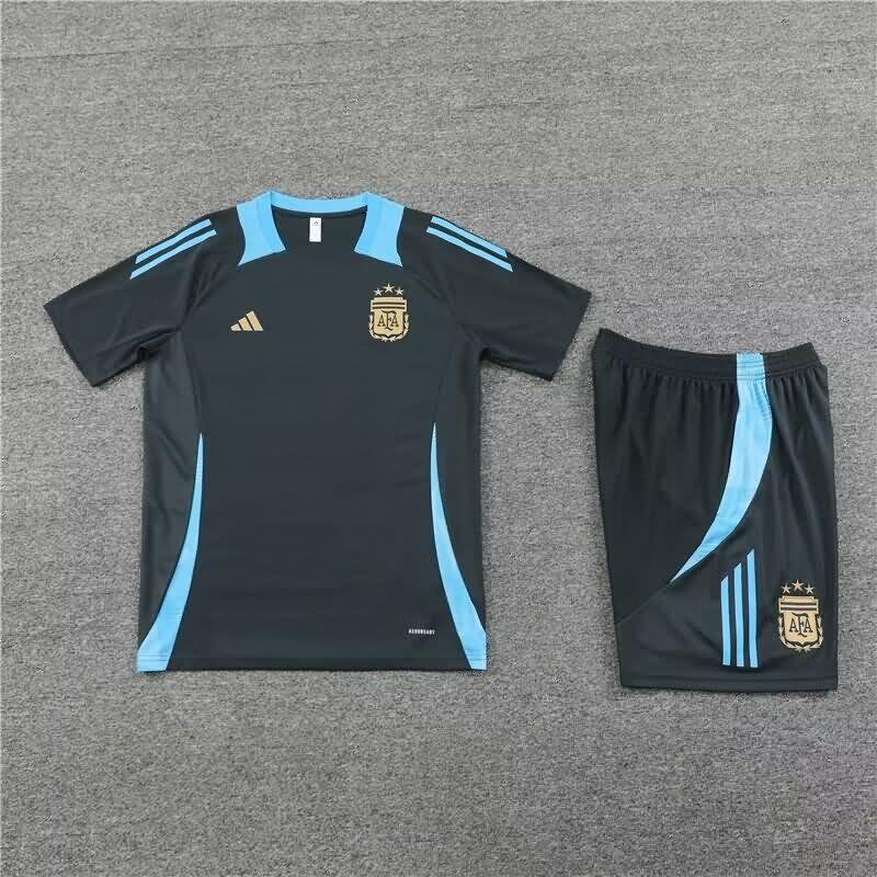 Argentina Training Jersey 02 Grey Replica 2024