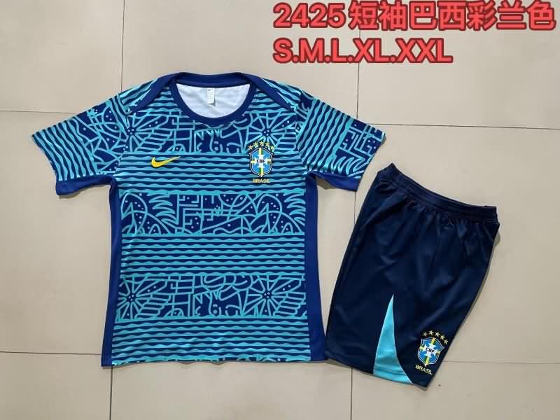 Brazil Training Jersey Blue Replica 2024