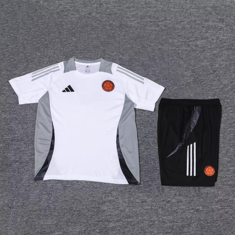 Colombia Training Jersey White Replica 2024