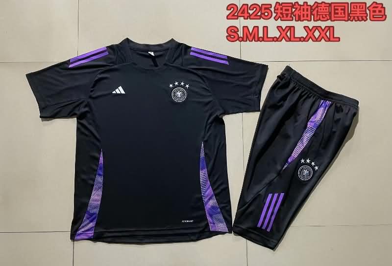 Germany Training Jersey 03 Black Replica 2024