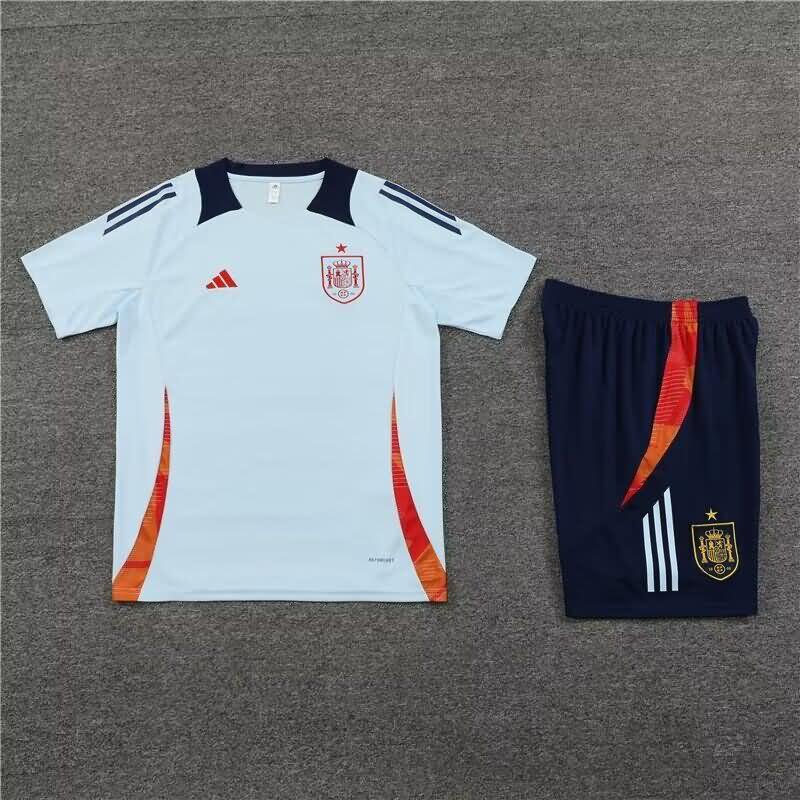 Spain Training Jersey Light Blue Replica 2024